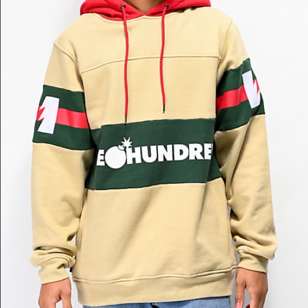 The Hundreds Tilly Khaki Hoodie